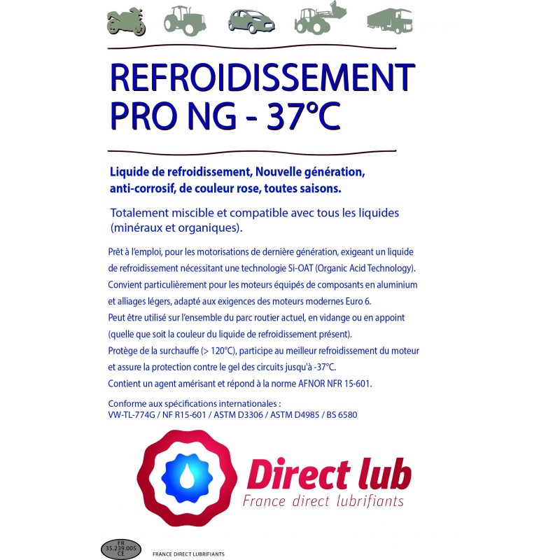 REFROIDISSEMENT PRO NG -37°C