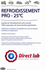 REFROIDISSEMENT PRO - 25°