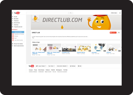 Direct Lub sur YouTube